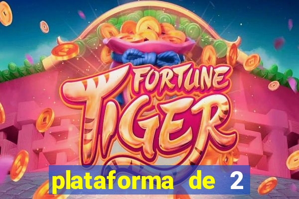 plataforma de 2 reais fortune tiger